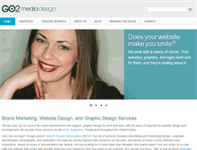 Tablet Screenshot of go2mediadesign.com